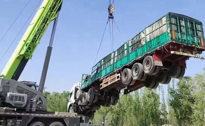 景宁道路脱困救援案例